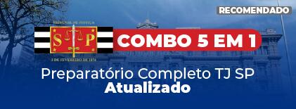 Logo do curso TJ SP - COMBO 5EM1 - Escrevente Técnico Judiciário [Edital Aberto]