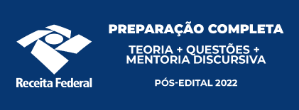Preparação Completa Analista Tributário da Receita Federal | Teoria +  Questões + Mentoria Discursiva